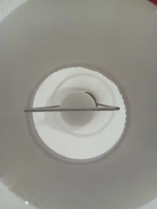 Lámpara colgante cristal bombilla casquillo ancho