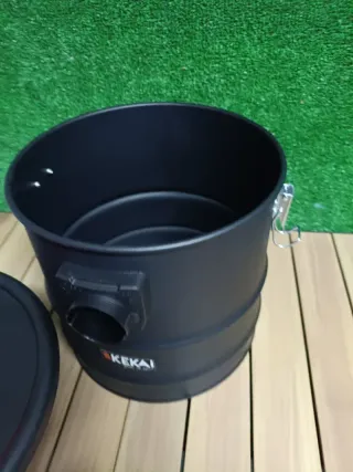 KEKAI KT1200 - Aspirador de Cenizas 1200 W Acero