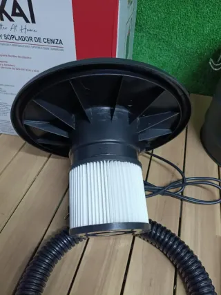KEKAI KT1200 - Aspirador de Cenizas 1200 W Acero