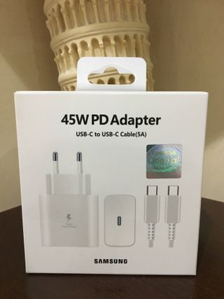 Adaptador Samsung 45W Super Fast Charging cable
