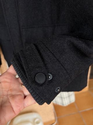 Abrigo paño Springfield gris oscuro Talla M