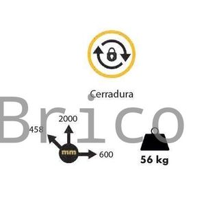 Armario Alto con Puerta Simple Alyco 192851