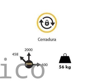 Armario Alto con Puerta Simple Alyco 192851