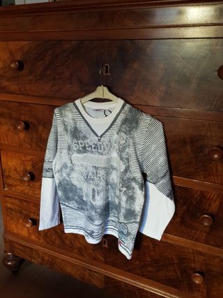 Maglietta Tandem cotone manica lunga 9/10 anni