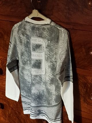 Maglietta Tandem cotone manica lunga 9/10 anni