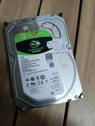 Disco Duro Seagate BarraCuda 2TB