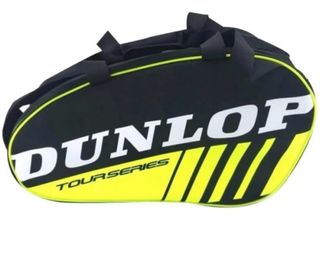 Paletero Dunlop Tour Series Negro/Amarillo