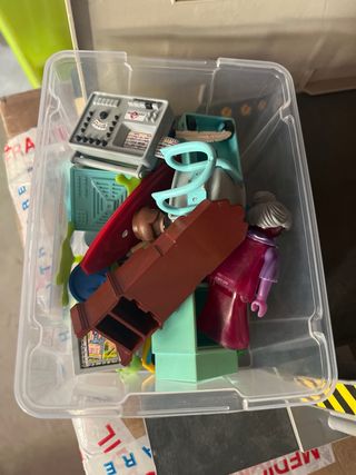 Edificio Playmobil Cazafantasmas Coche Personajes