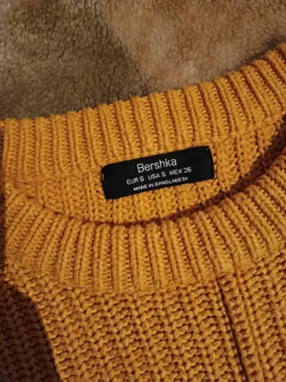 Jersey amarillo de punto