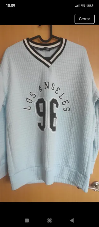 Sudadera azul Los Angeles 96