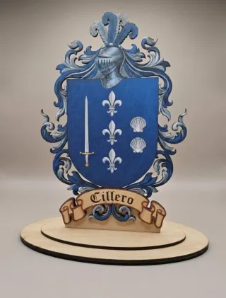 Escudo heráldico personalizado