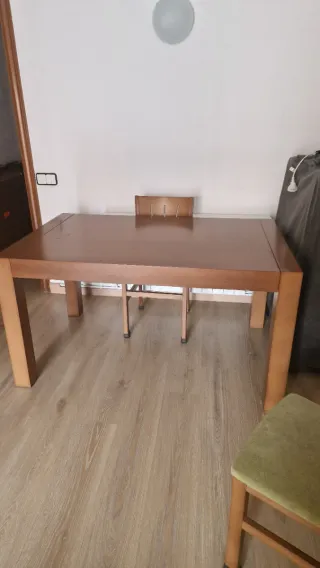 Tavolo da pranzo e 4 sedie (RITIRO A SANT BOI)