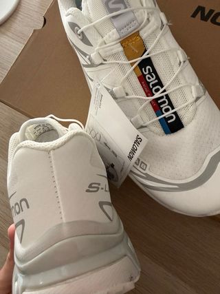 Salomon Zapatillas Running Blancas y Grises