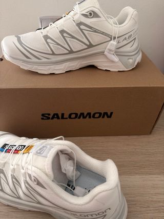 Salomon Zapatillas Running Blancas y Grises
