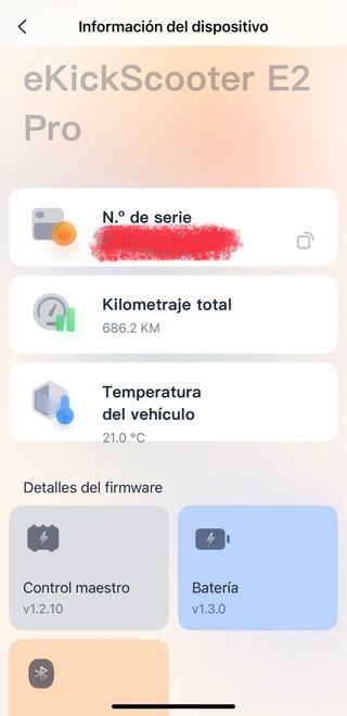 Patinete eléctrico Ninebot E2 Pro
