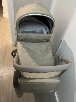 Carro Bebecar v plus marrón