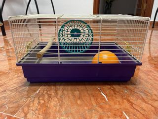 Jaula Hámster 40x20x22 + Accesorios