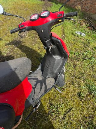 Moto TGB 125 Scooter Roja despiece