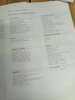 HP Laser Jet Pro M254nw - Impresora color láser