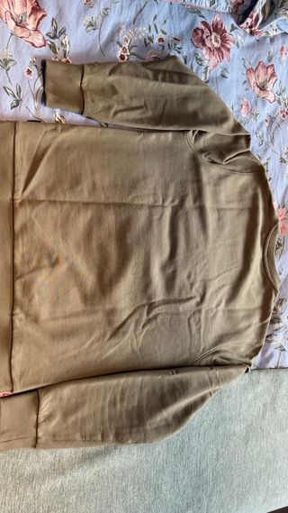 Sudadera Calvin Klein Talla M Verde Oliva