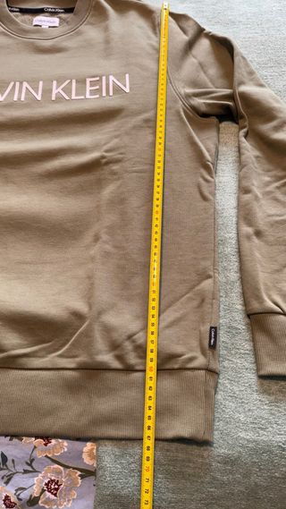 Sudadera Calvin Klein Talla M Verde Oliva