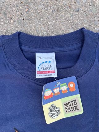2002 Camiseta Merch Deadstock South Park Comedy Ce