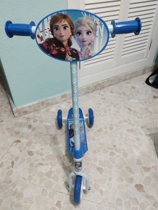 Patinete infantil 3 ruedas Frozen