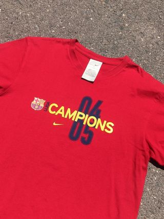 2004/05 Camiseta Futbol Campeones Liga Barcelona N