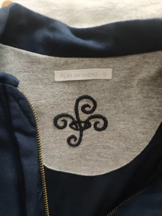 Chaqueta niña Pilar Batanero corazón lentejuelas