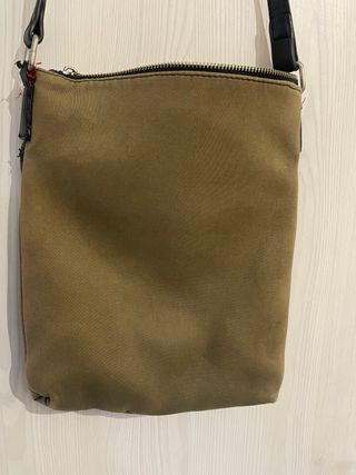 Borsa Desigual tracolla verde militare