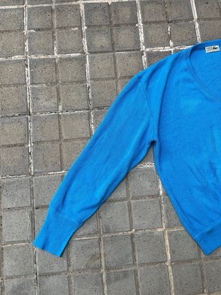 1980s Jersey cuello pico Lacoste Tenis Vintage