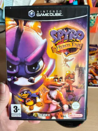Videojuego Spyro A Hero's Tail Nintendo GameCube