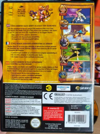 Videojuego Spyro A Hero's Tail Nintendo GameCube