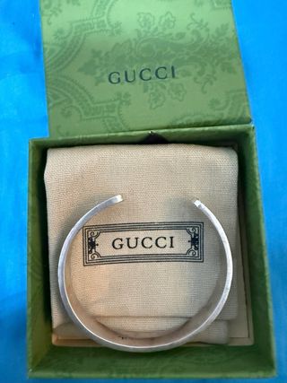 Pulsera plata Adidas x Gucci Edición Limitada
