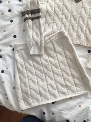 Conjunto punto niña 8-9 años