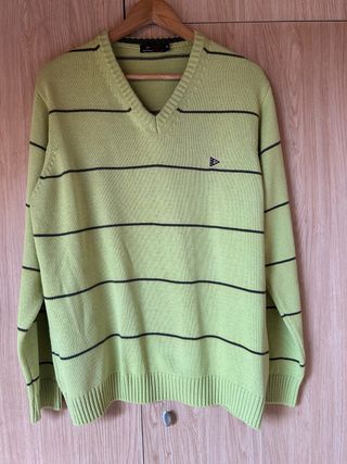 Jersey Cotton Park Rayas Talla XL