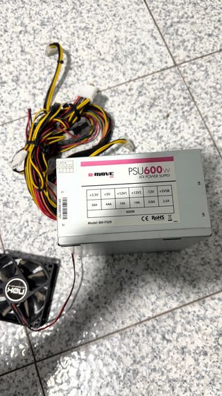 Fuente Alimentación PSU600w E-MOVE ATX