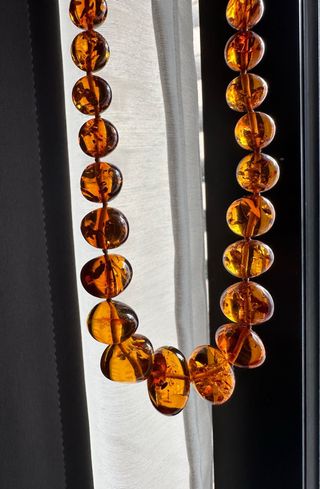 Collar Ámbar Natural 47cm 25g