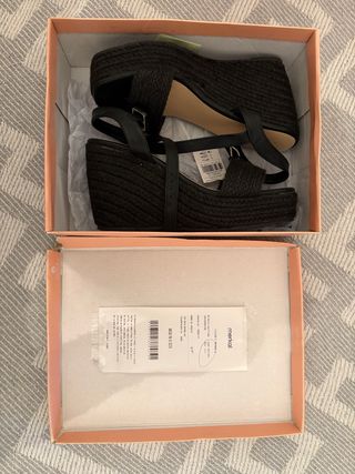 Sandalias Merkal Talla 38 Negras