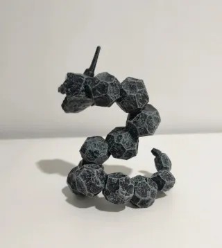 Figuras Pokémon Onix roca y Onix hielo