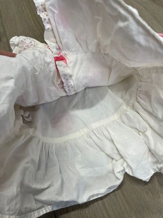 Vestido Orchestra 3 meses volantes