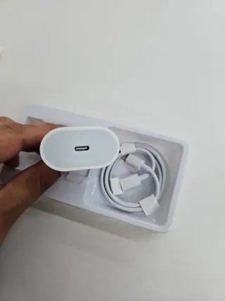 Cargador USB-C 20W + Cable USB-C a Lightning