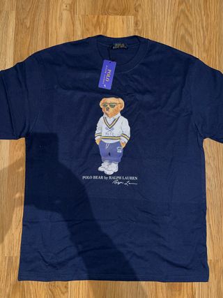 Camiseta Polo Bear Ralph Lauren Azul