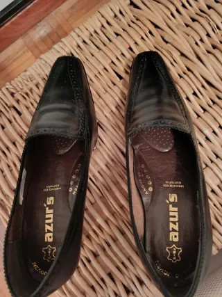 Zapatos de piel Azur's talla 38
