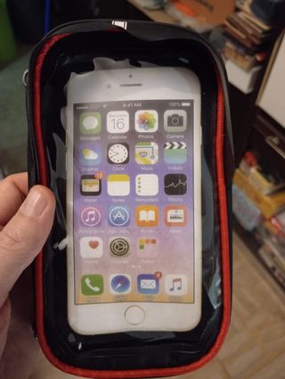 Custodia porta smartphone documenti + copri scarpe