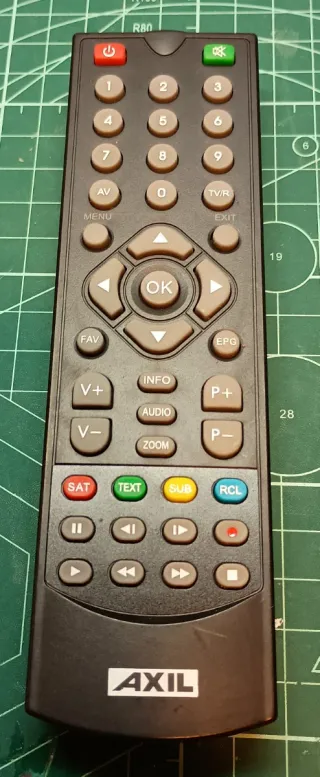 Receptor Satélite AXIL RS0620 DVB-S