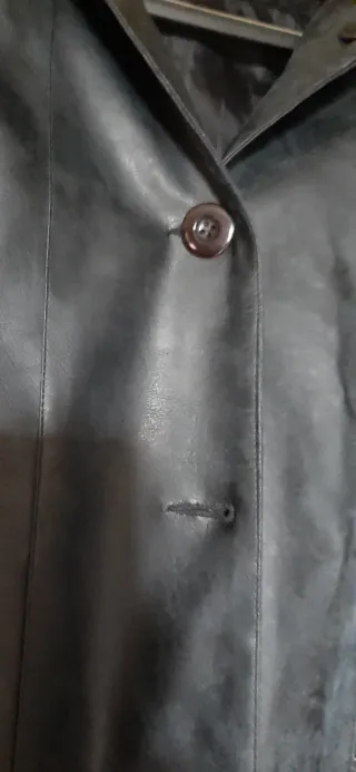 Giacca donna similpelle nera