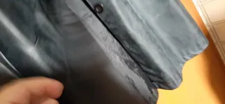 Giacca donna similpelle nera