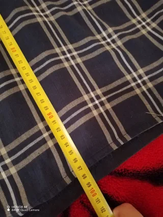 Vestido de mujer con estampado de cuadros