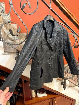 Giacca donna vera pelle vintage anni 80’